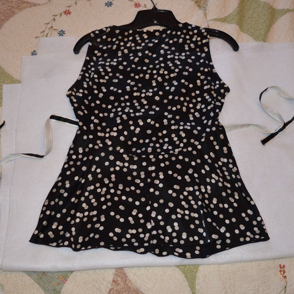 White House Black Market Silk Top size S - Picture 6 of 8